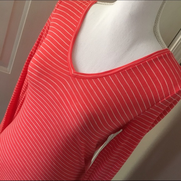 J. Crew Size S Vintage Cotton Coral LS Tee NWOT - Picture 2 of 4