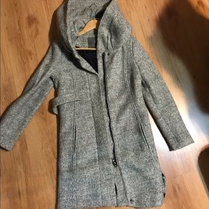 Zara wool coat with belt
