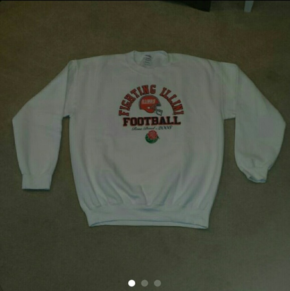 Illinois Fighting Illinois crewneck Sz L