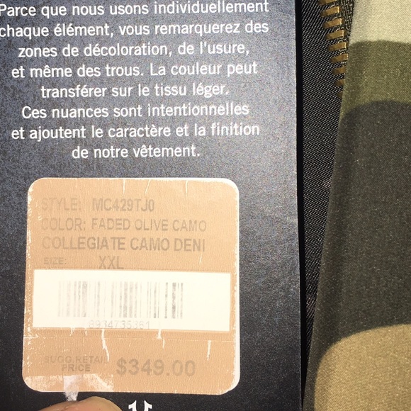 True Religion Jean & Army Windbreaker - Picture 3 of 3