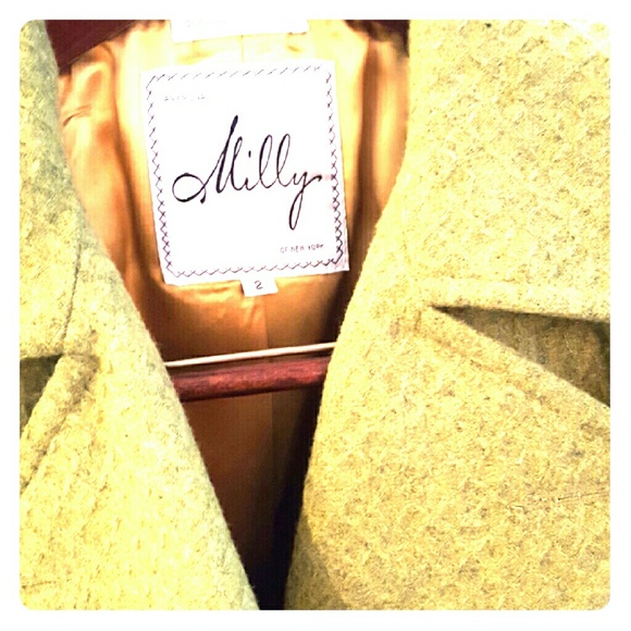 Milly of NY Wool Pea Coat