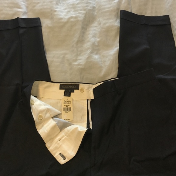 Men’s charcoal BR dress trousers - Picture 2 of 4