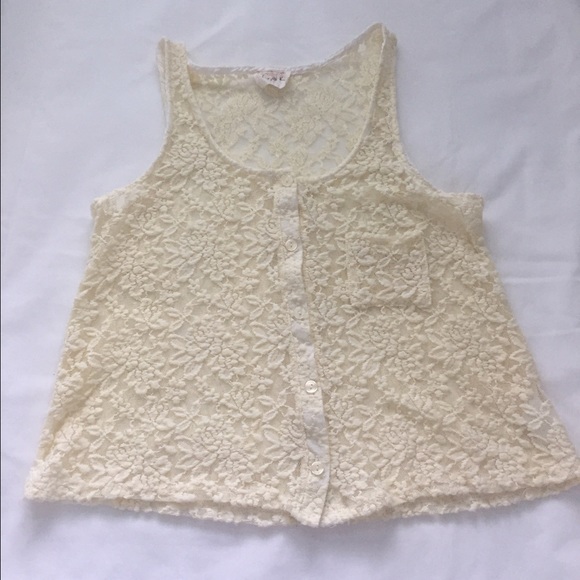 Crystal K see through top