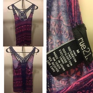 Rue 21 decorative tank.