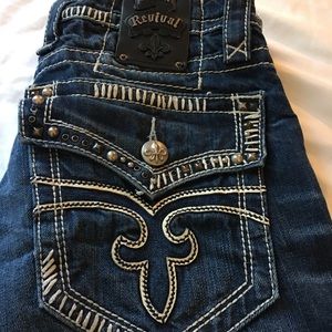 ‼️SOLD‼️ Rock Revival Steven Jeans