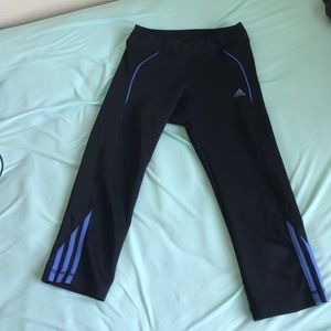 Adidas running capris