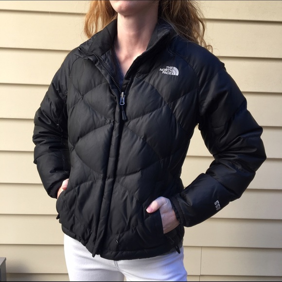 The North Face Black Puffy Jacket Size XS