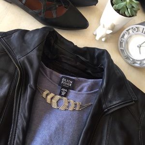 🎉HP🎉 Eileen Fisher ➕ Sleeveless Merino Wool Top