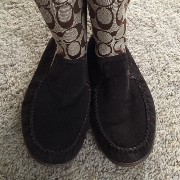 Coach fur-lined boots - Picture 4 of 4