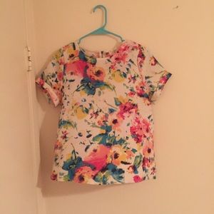ModCloth Floral top medium
