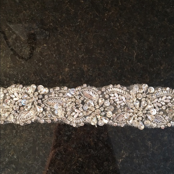 Martina Liana Harlow belt wedding gown belt