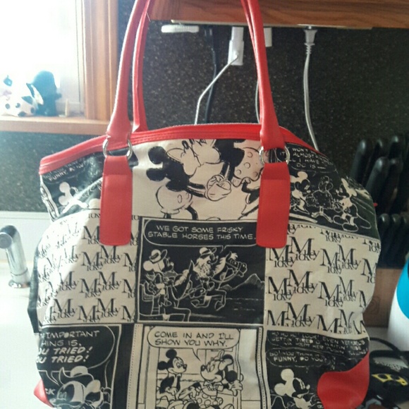 PERFECT CONDITION MICKEY AND MINNIE BAG
