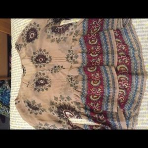 Tribal flowy top