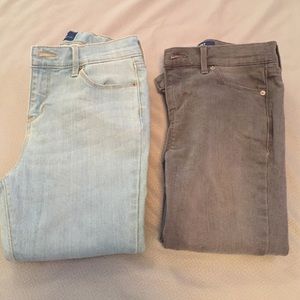 Two Pairs - Girl size 14 - skinny jeans