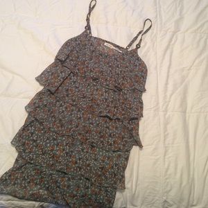 Long Dressy Floral Tank