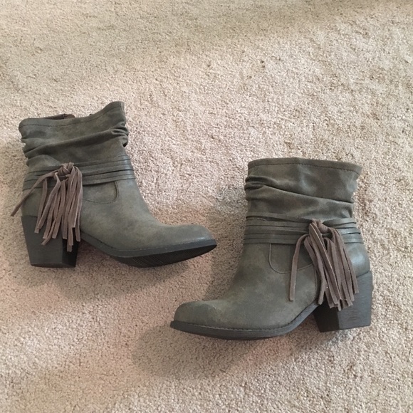 Fringe Booties