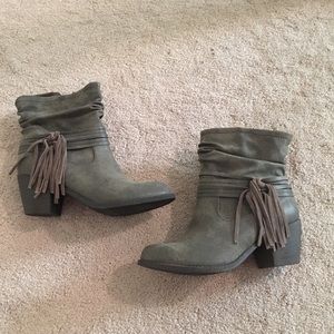 Fringe Booties