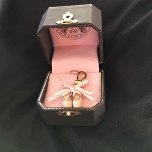 Juicy couture ballet slippers charm