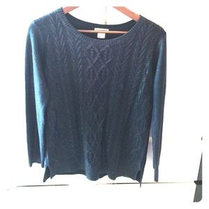 Cozy, sparkly AND not itchy sweater