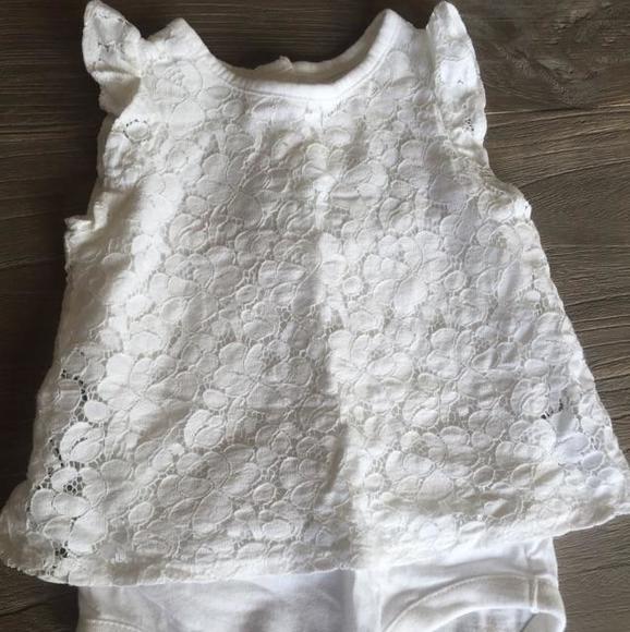 Lace Gap onesie