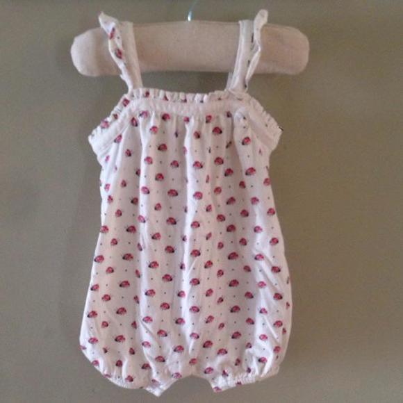 Baby Gap ladybug romper