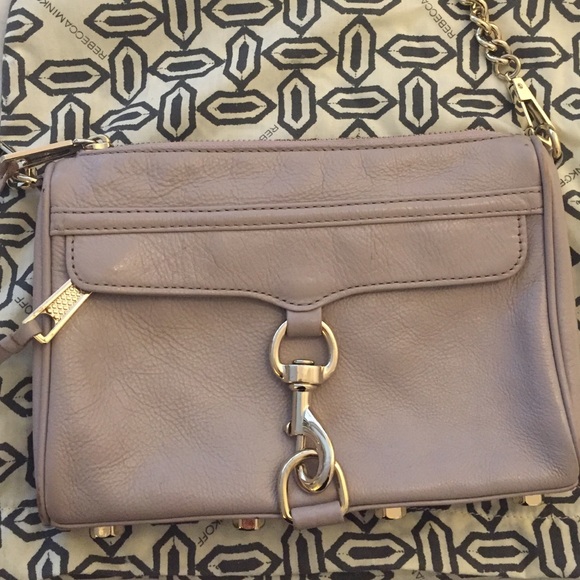 Rebecca Minkoff Lilac Mini Mac Crossbody Bag
