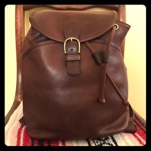 J. Crew Real Leather Backpack