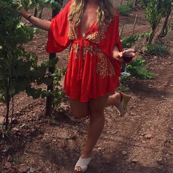 Free People Pineapple Sundress Size XS