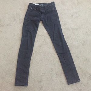 AG the Jegging in black