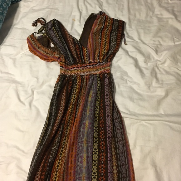 Boho chic maxi dress
