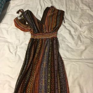 Boho chic maxi dress