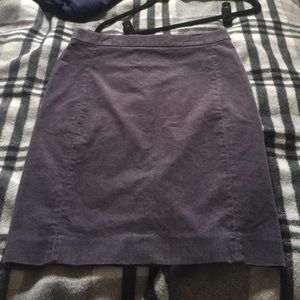 J. Crew Corduroy skirt