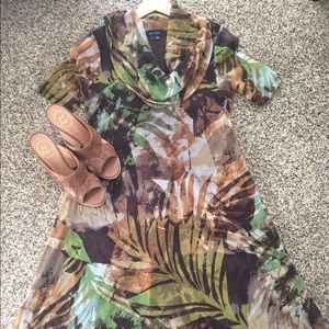 Karen Kane mesh dress.