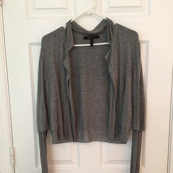 Grey cardigan