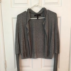Grey cardigan