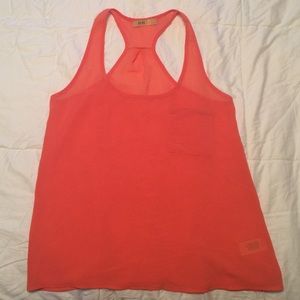 Sheer Coral Dressy Tank
