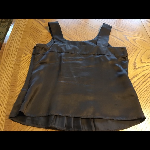Issac mizrahi top. Sz s chocolate brown
