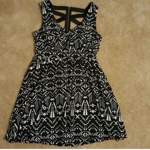 Tribal print dress