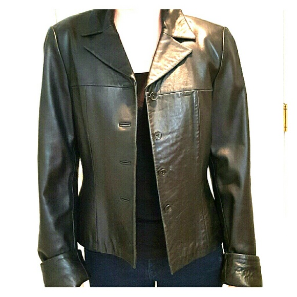 Cache leather jacket