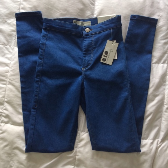 Blue Joni Jeans from Topshop