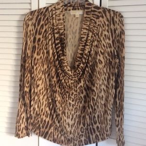 Michael Kors - Longsleeve Cal neck shirt