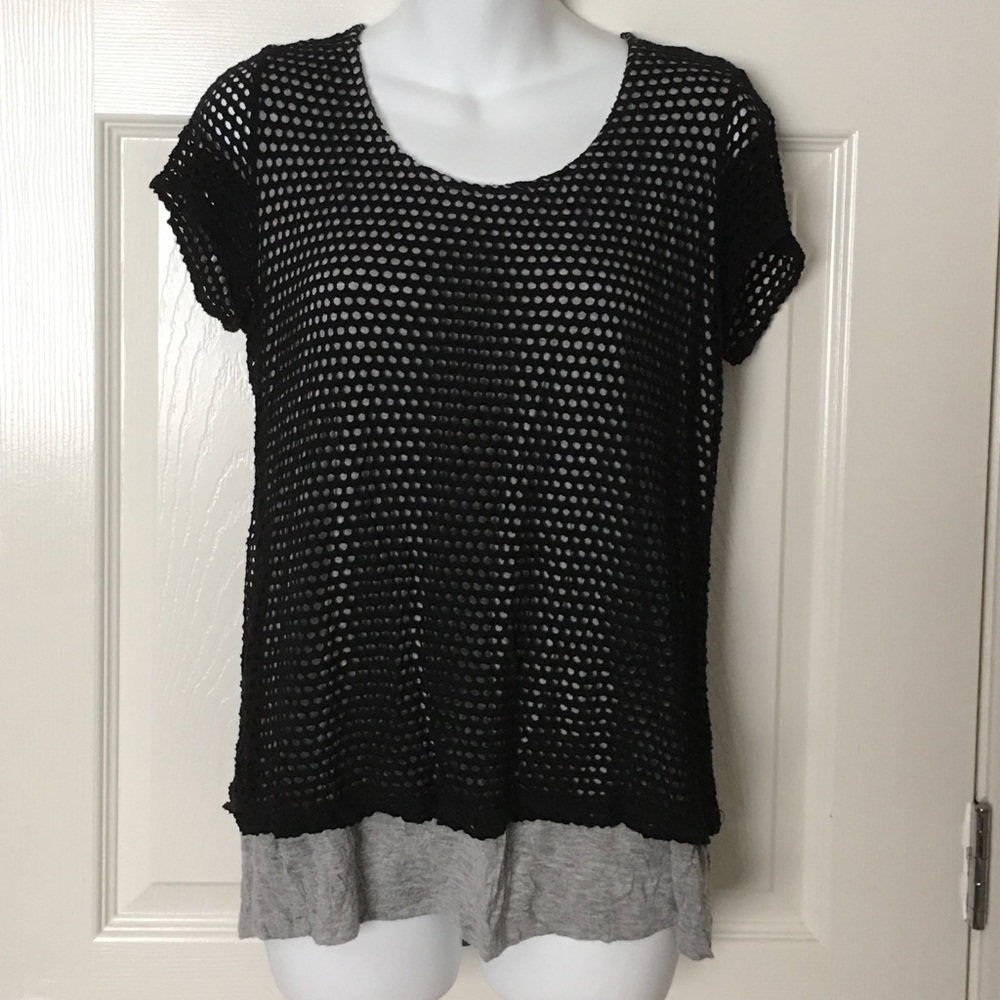 🔥Clearance! Cute mesh covered shirt