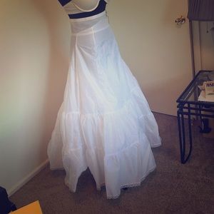 David's Bridal Slip, petticoat for trumpet gown