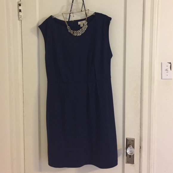 Blue LOFT dress