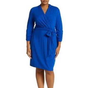 Adrianna Papell Faux Wrap dress Size 20