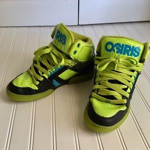 Osiris Lime green shoes