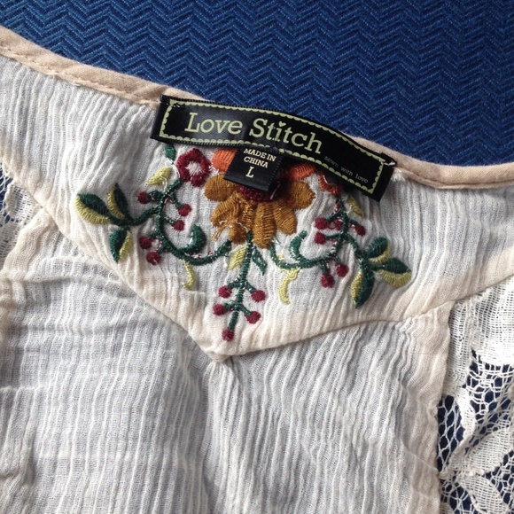 Love stitch fall blouse - Picture 2 of 4