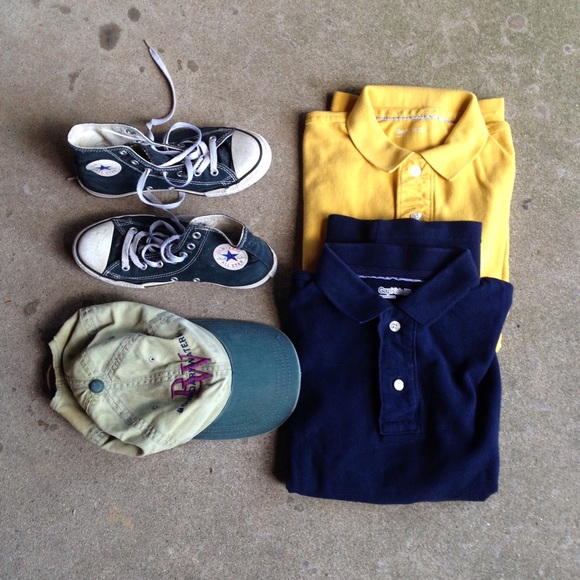 GAP Boys Bundle of 2 Pique Polo Shirts