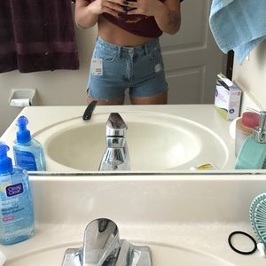 Brand new high waisted H&M shorts bundle