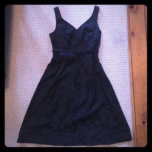 WHITE HOUSE BLACK MARKET black silk dress